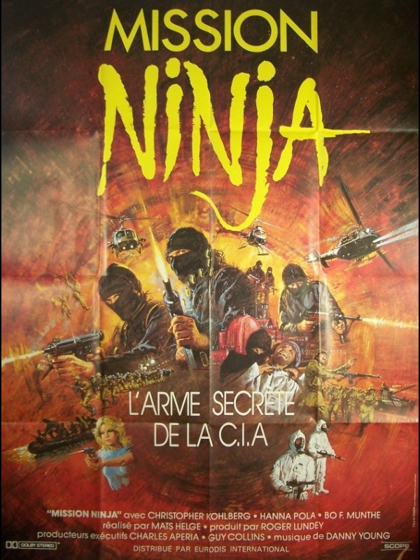 Affiche du film MISSION NINJA