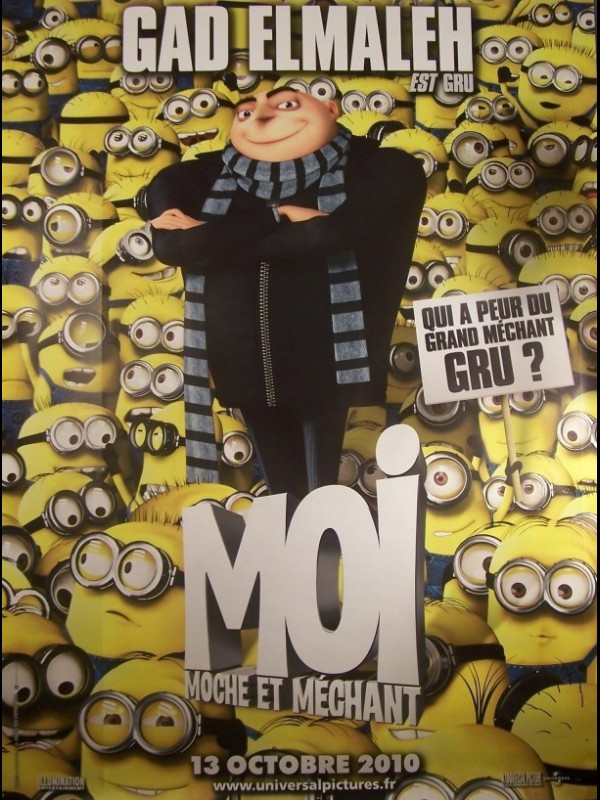 Affiche du film MOI MOCHE ET MECHANT