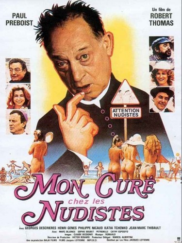 Affiche du film MON CURE CHEZ LES NUDISTES