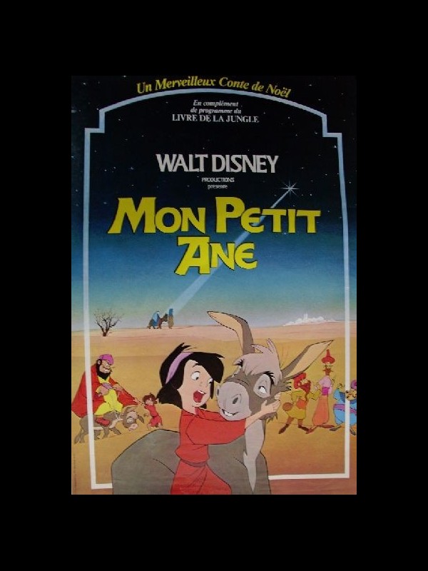 Affiche du film MON PETIT ANE (WALT DISNEY) - SMALL ONE (THE)