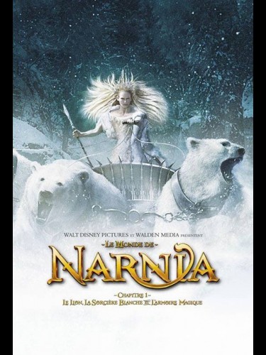 Affiche du film LE MONDE DE NARNIA LE LION,LA SORCIERE BLANCHE ET L'ARMOIRE MAGIQUE