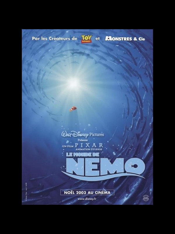 Affiche du film MONDE DE NEMO (LE) - FINDING NEMO