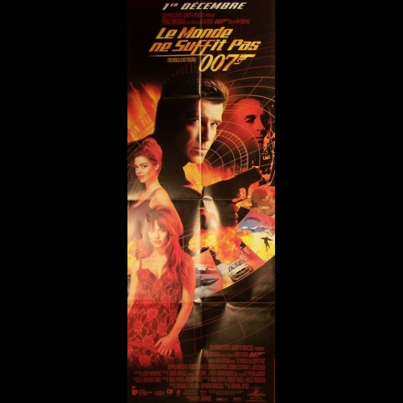 Le Monde Ne Suffit Pas James Bond Affiche du film MONDE NE SUFFIT PAS (LE) JAMES BOND - THE WORLD IS NOT
