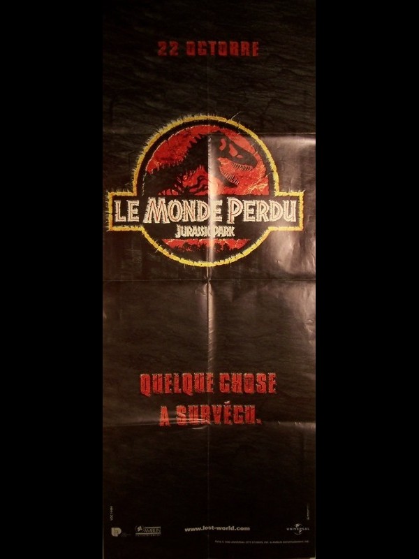Affiche du film MONDE PERDU (LE) - JURASSIC PARK - THE LOST WORLD