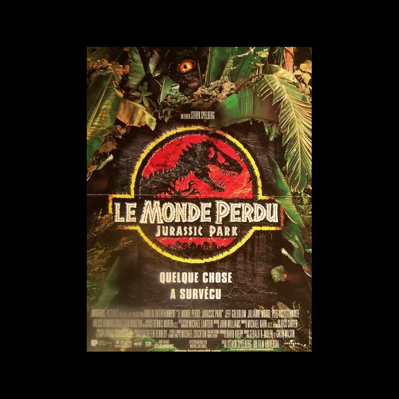Affiche du film MONDE PERDU (LE) - JURASSIC PARK - THE LOST WORLD