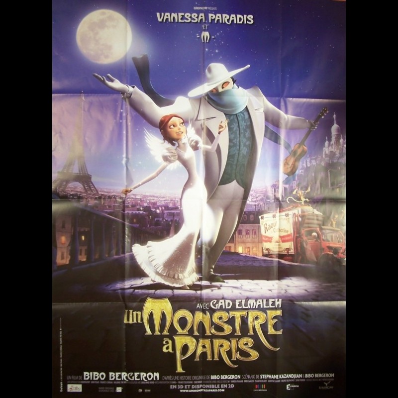 Affiche du film MONSTRE A PARIS (UN) - CINEMAFFICHE