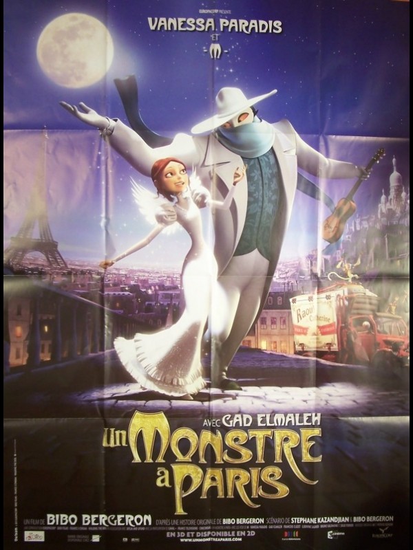 Affiche du film MONSTRE A PARIS (UN)