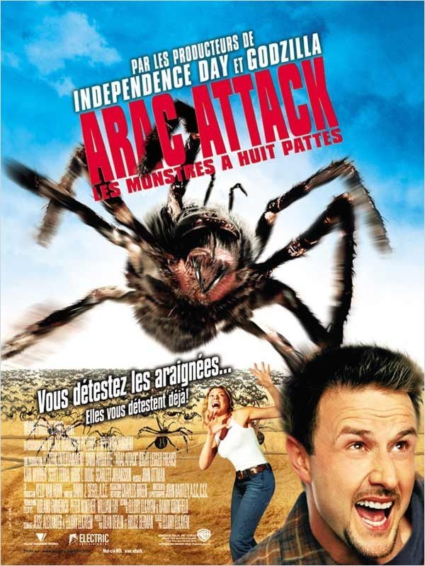 Affiche du film ARAC ATTACK, LES MONSTRES À HUIT PATTES - EIGHT LEGGED FREAKS