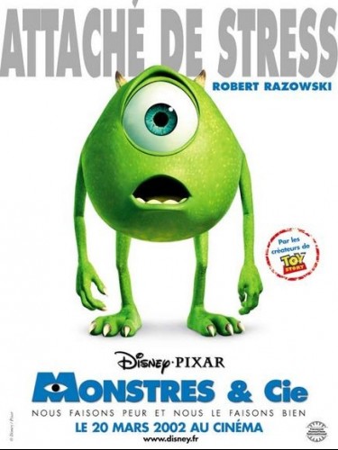 Affiche du film MONSTRES & CIE - MONSTERS,INC