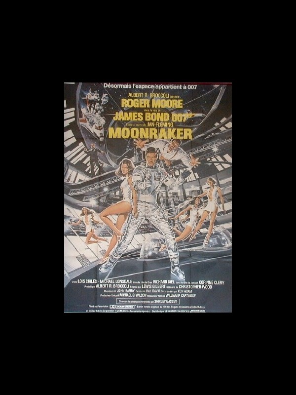 Affiche du film MOONRAKER (JAMES BOND)