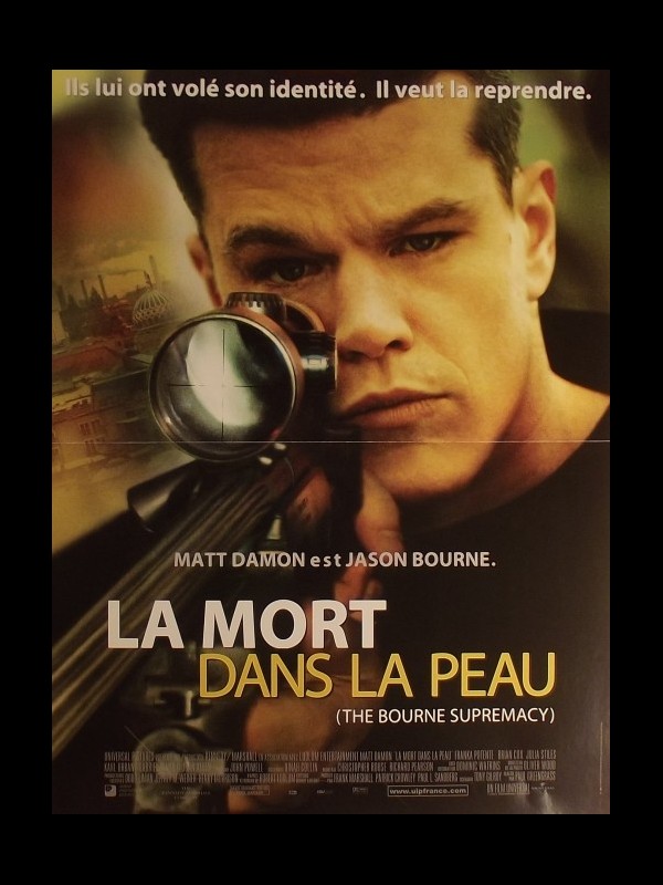 Affiche du film MORT DANS LA PEAU (LA) - THE BOURNE SUPREMACY