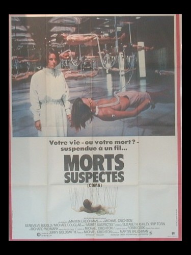 Affiche du film MORTS SUSPECTES - COMA