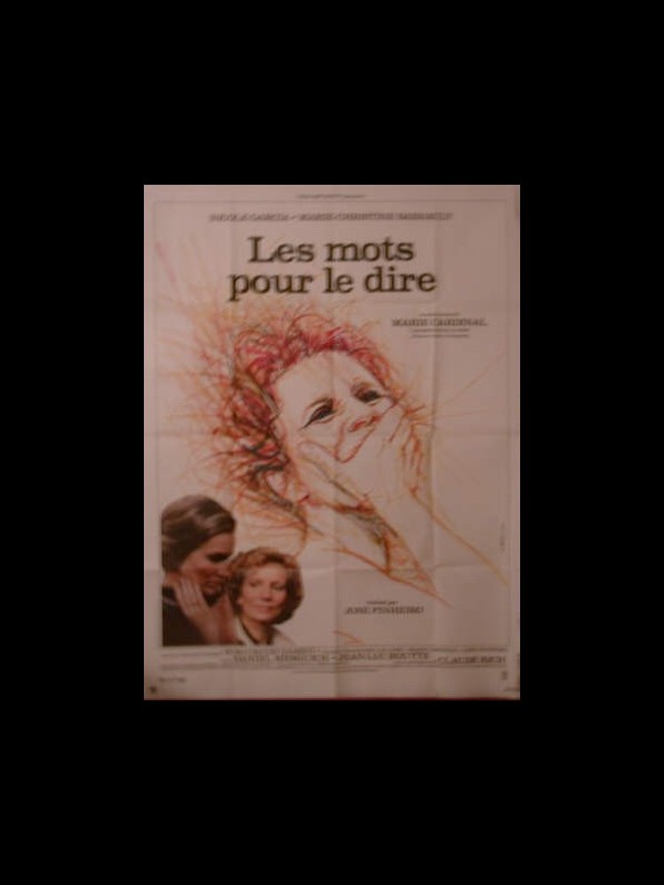 Affiche du film LES MOTS POUR LE DIRE