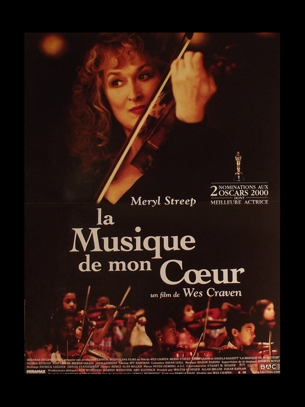 Affiche du film MUSIQUE DE MON CŒUR (LA) - MUSIC OF THE HEART