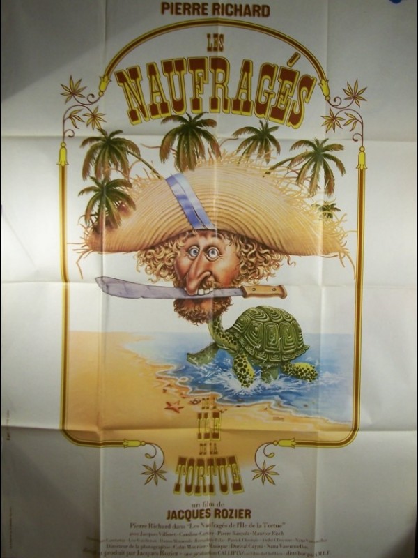 Affiche du film LES NAUFRAGES DE L'ILE DE LA TORTUE