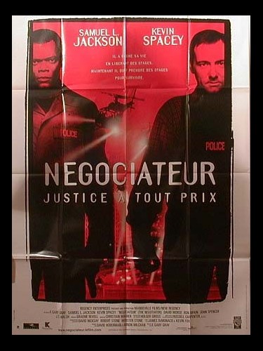 Affiche du film NEGOCIATEUR - Titre original : THE NEGOTIATOR