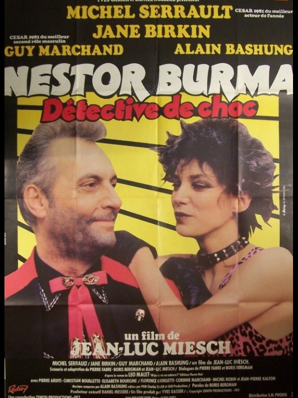 Affiche du film NESTOR BURMA