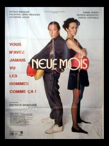 Affiche du film NEUF MOIS