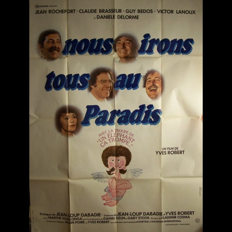 Affiche du film NOUS IRONS TOUS AU PARADIS CINEMAFFICHE