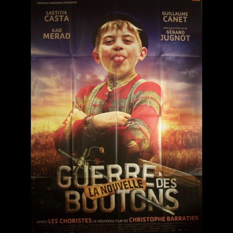 Thomas Goldberg La Nouvelle Guerre Des Boutons Affiche du film NOUVELLE GUERRE DES BOUTONS (LA) - CINEMAFFICHE