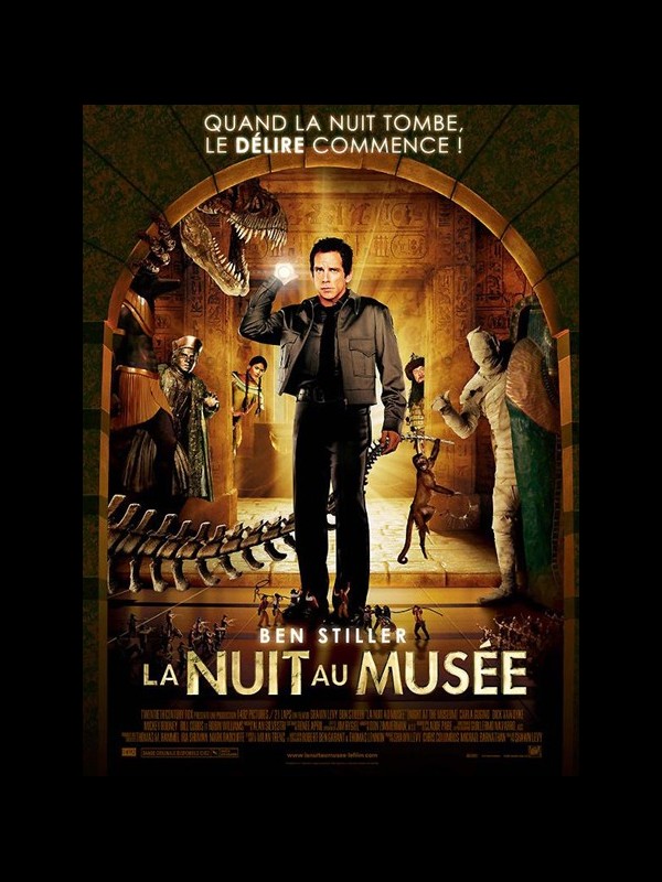 Affiche du film NUIT AU MUSEE - NIGHT AT THE MUSEUM