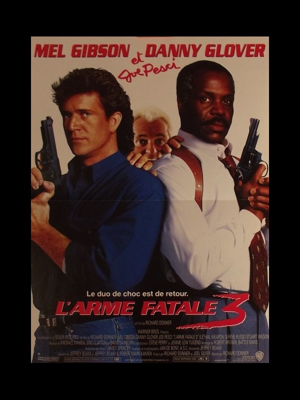 Affiche du film ARME FATALE (L') 3 - LETHAL WEAPON 3