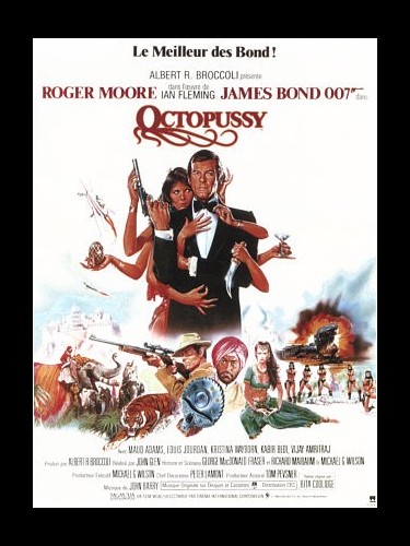 Affiche du film OCTOPUSSY (JAMES BOND)