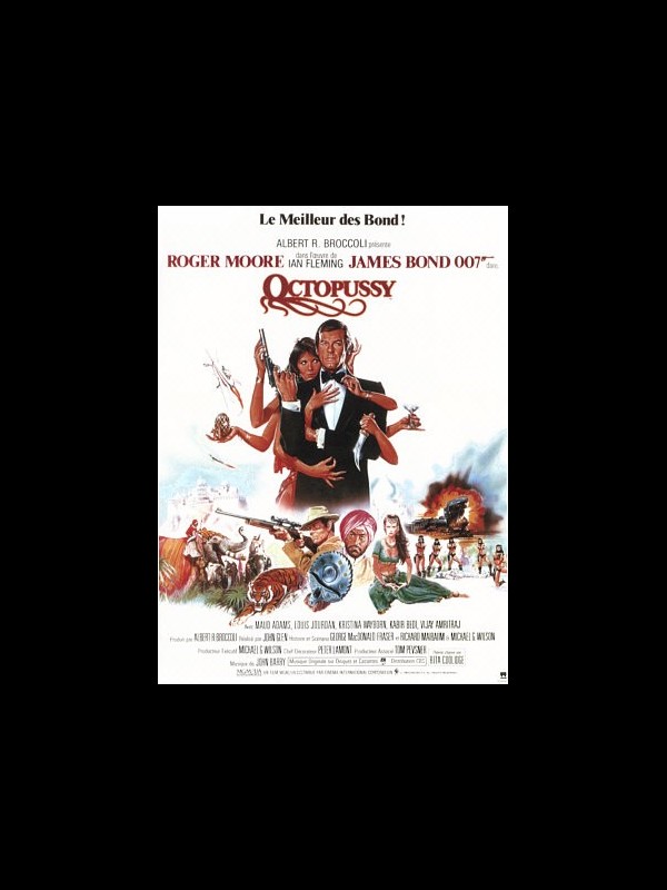 Affiche du film OCTOPUSSY (JAMES BOND)