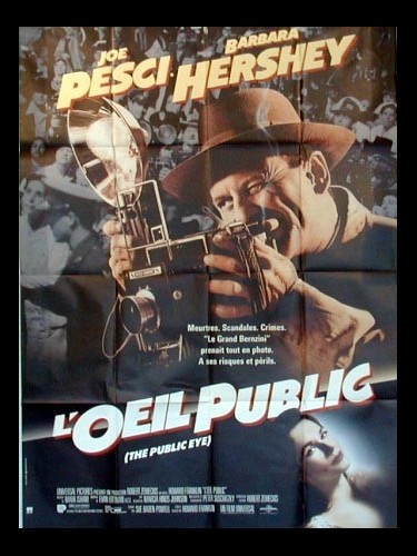 Affiche du film L'ŒIL PUBLIC - Titre original : THE PUBLIC EYE