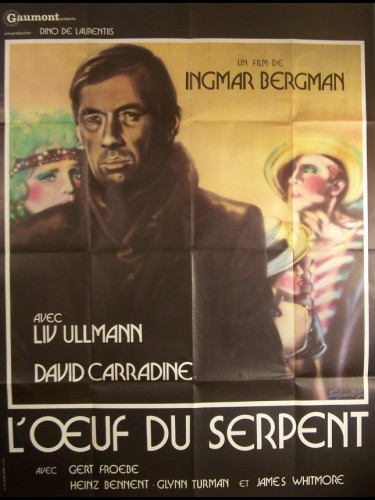 Affiche du film ŒUF DU SERPENT (L') - THE SERPENT'S EGG