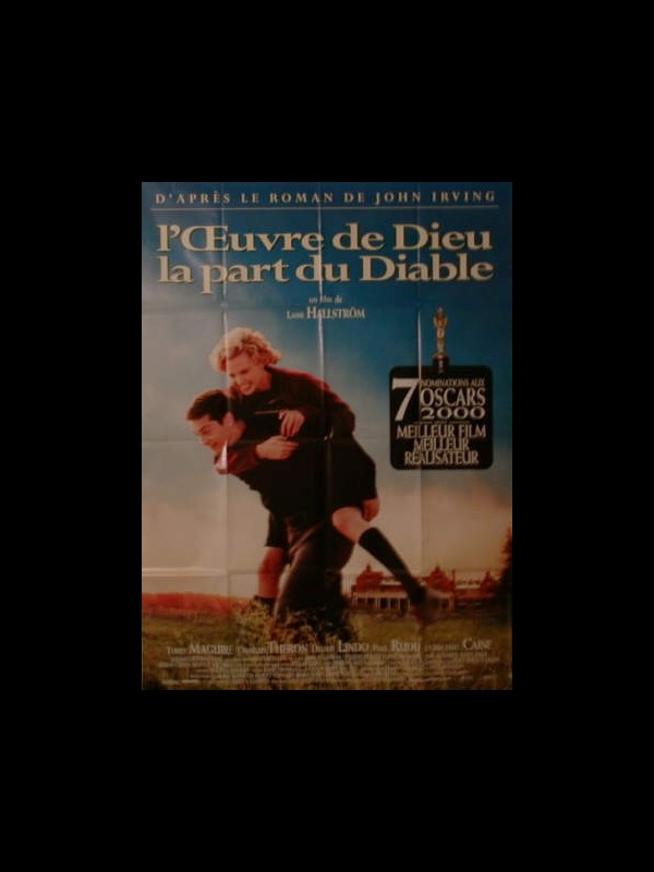 Affiche du film ŒUVRE DE DIEU LA PART DU DIABLE (L') - THE CIDER HOUSE RULES