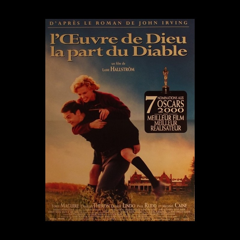 Film L Oeuvre De Dieu La Part Du Diable Affiche du film ŒUVRE DE DIEU LA PART DU DIABLE (L') - THE CIDER HOUSE