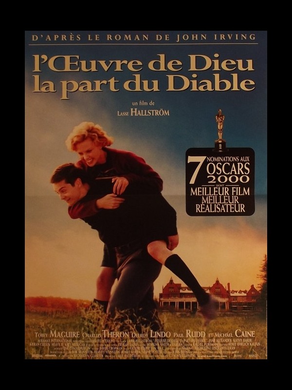 Affiche du film ŒUVRE DE DIEU LA PART DU DIABLE (L') - THE CIDER HOUSE RULES