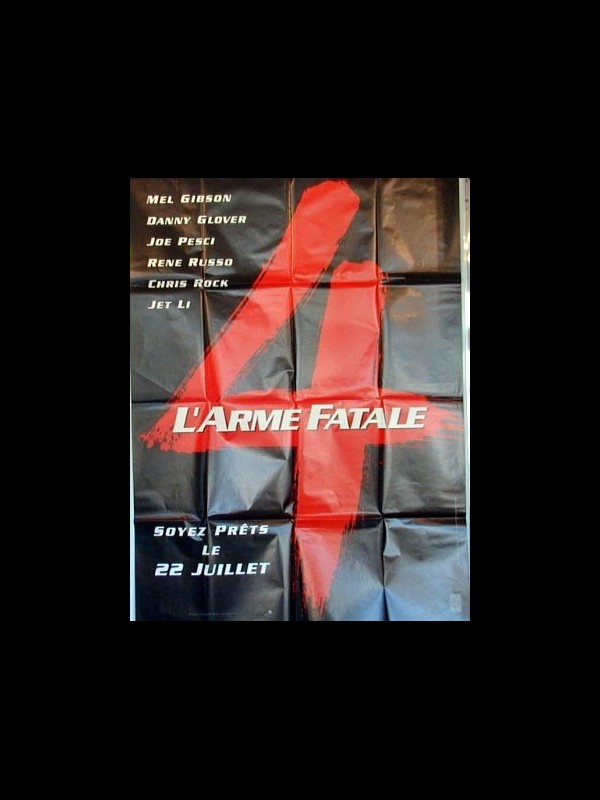 Affiche du film ARME FATALE 4 (L') (SPECIALE) - LETHAL WEAPON 4