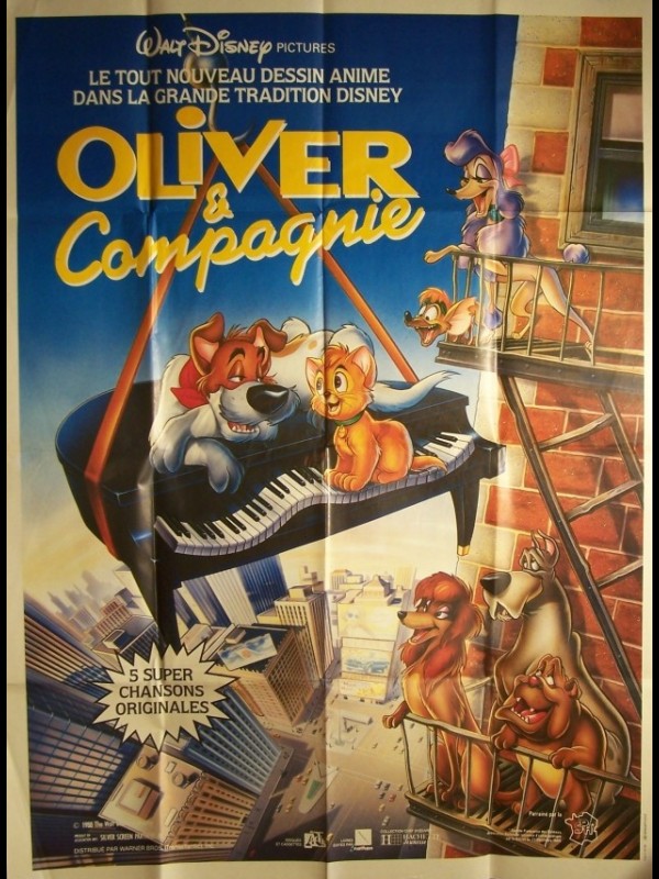 Affiche du film OLIVER ET COMPAGNIE - OLIVER & COMPANY