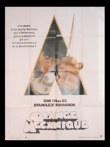 Affiche du film ORANGE MECANIQUE