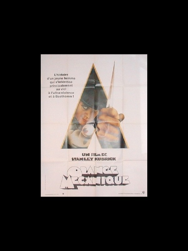 Affiche du film ORANGE MECANIQUE
