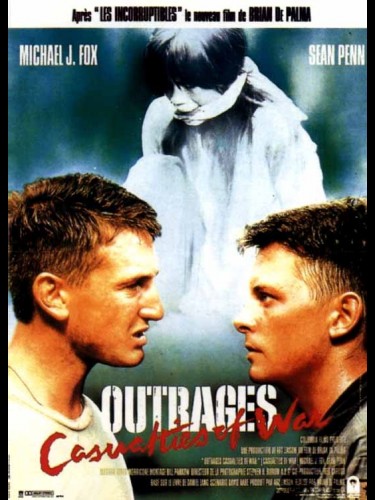 Affiche du film OUTRAGES - CASUALTIES OF WAR