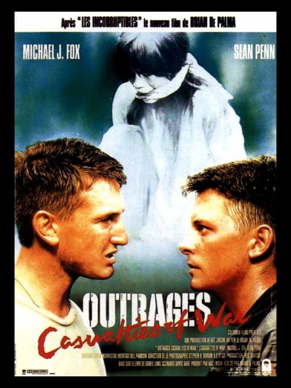 Affiche du film OUTRAGES - CASUALTIES OF WAR