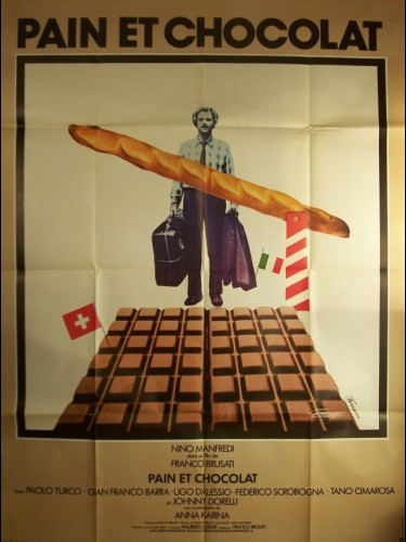 Affiche du film PAIN ET CHOCOLAT