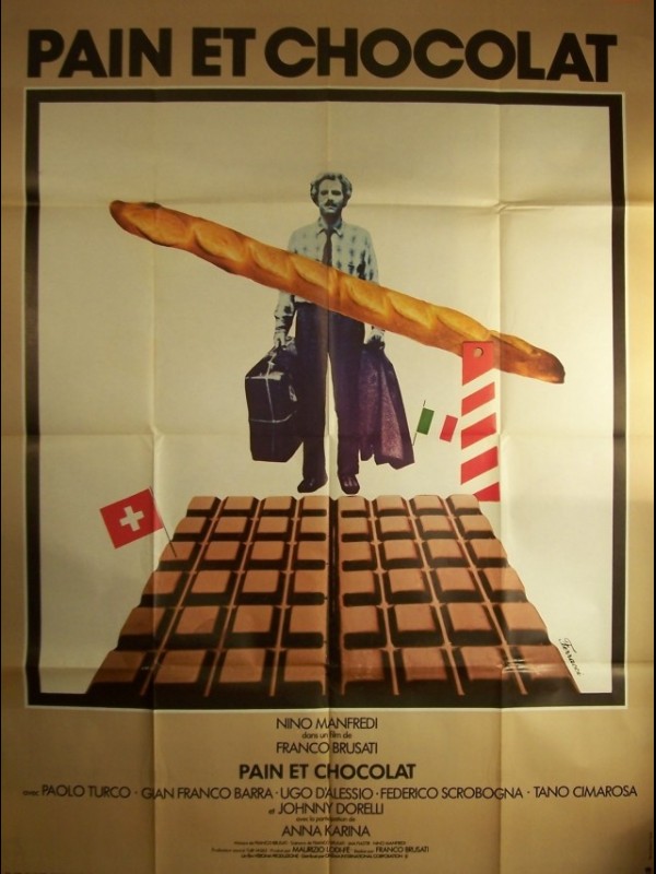 Affiche du film PAIN ET CHOCOLAT