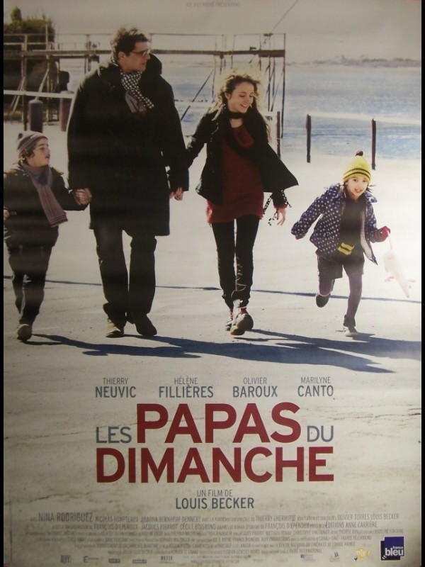 Affiche du film PAPAS DU DIMANCHE (LES) (AFFICHE ROULÉE)