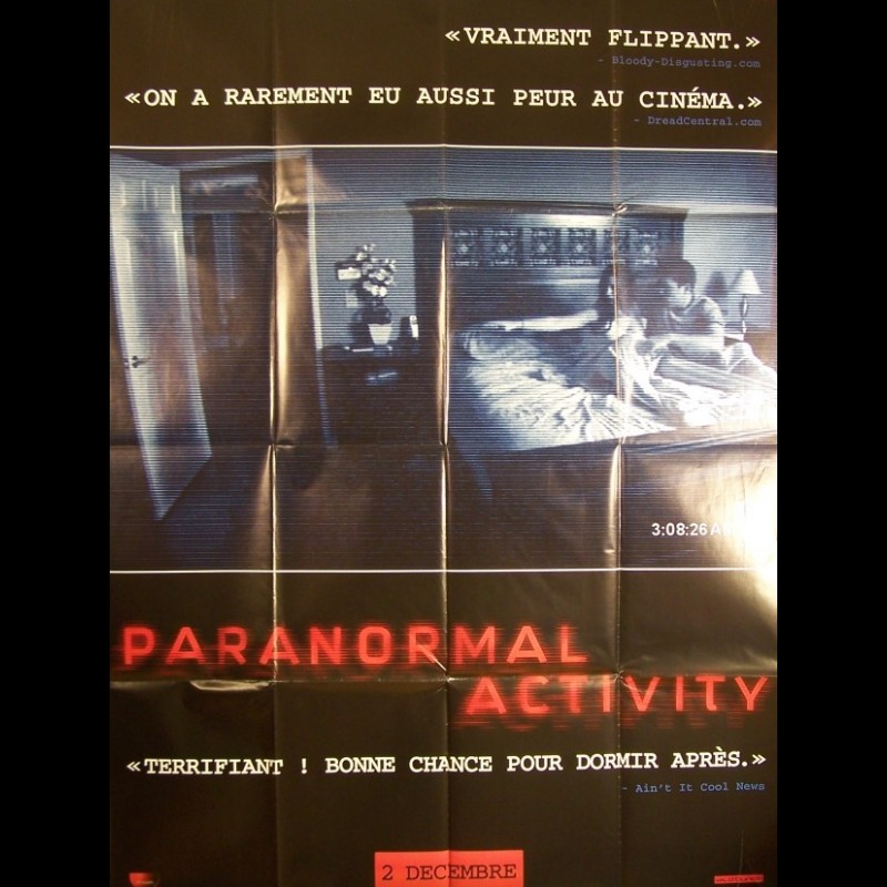 Paranormal Activity 1 Streaming Francais Affiche du film PARANORMAL ACTIVITY - CINEMAFFICHE