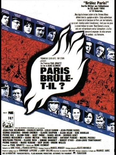 Affiche du film PARIS BRULE T-IL