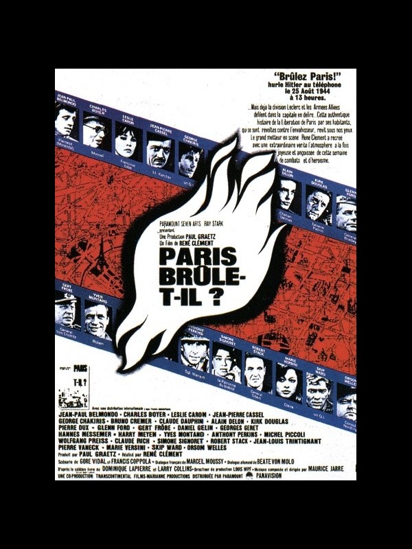 Affiche du film PARIS BRULE T-IL