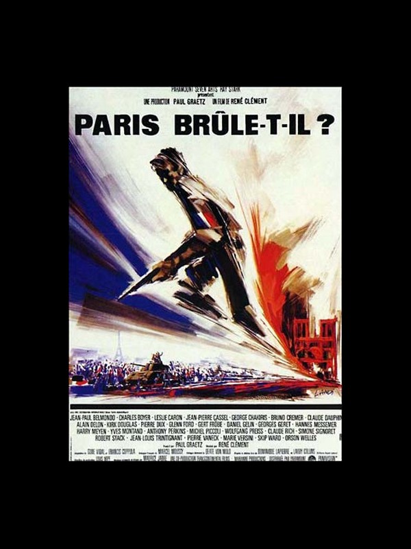 Affiche du film PARIS BRULE T-IL