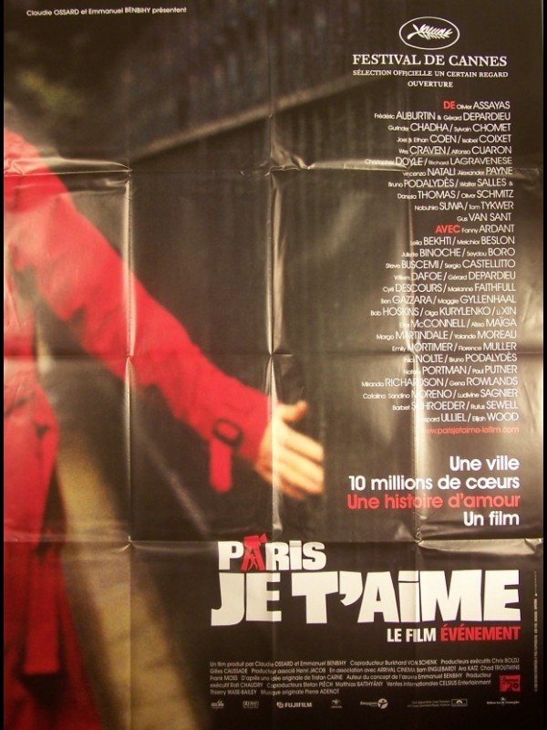 Affiche du film PARIS JE T'AIME
