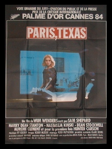 Affiche du film PARIS TEXAS