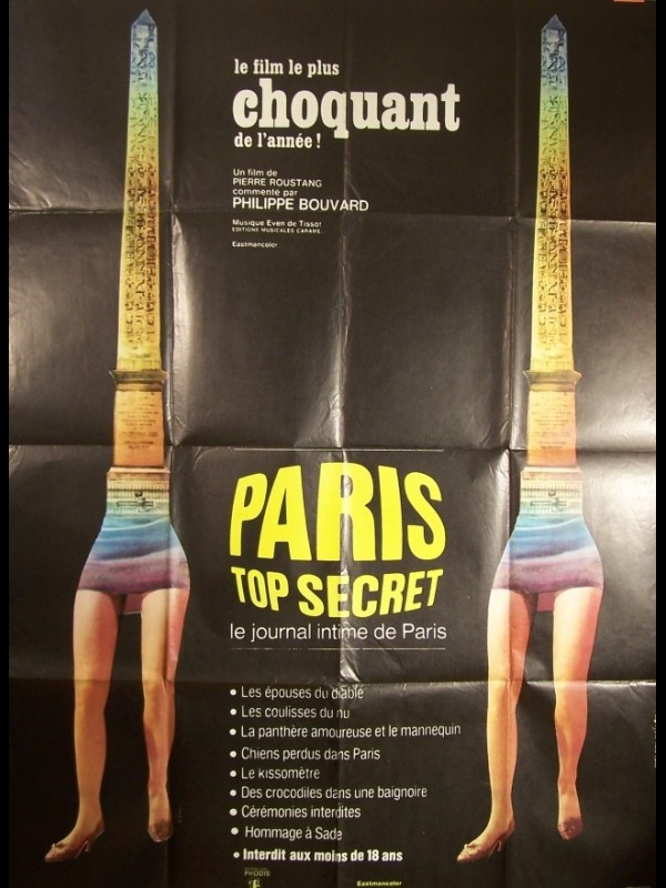 Affiche du film PARIS TOP SECRET