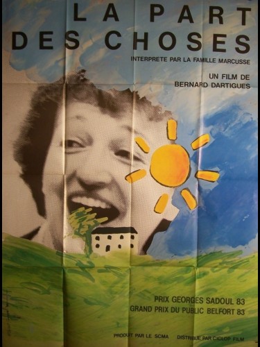 Affiche du film LA PART DES CHOSES